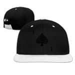 Ace Of Spades Card Male And Female Animal Farm Quick Buckle Driver Hat Baseball Cap Hip Hop Cap