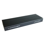 LC-Power LC-M2-C-NVME-3 harddiskkabinett SSD-kabinett Sort M.2