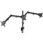 Monitor Mount - Triple Monitor Mount VESA Bracket (Desk Clamp)