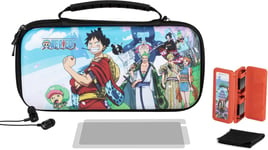 One Piece Pack D'accessoires Gaming Starter Kit Nintendo Switch, Switch Lite Et Switch Oled - Housse - Boîtier - Écran De Protection - Écouteurs