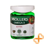 MOLLER'S Omega-3 Extra 76 Capsules Heart Brain Function Health Supplement