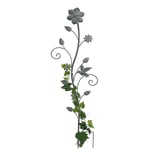 Treillis avec fleurs Treillis métallique H-110 cm Support pour plantes grimpantes 96014 Treillis pour plantes grimpantes Vintage - Dandibo