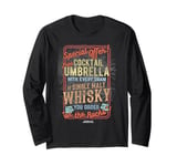 Whisky Single Malt Whisky + Free Umbrella Whisky Long Sleeve T-Shirt