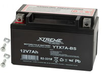 Blow Motorcykelbatteri 12V 7Ah Xtreme