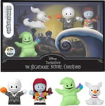 Little People Collector Disney Tim Burton’s The Nightmare Before Christmas Special Edition Set for Adults and Fans, 4 Figures, HNW96