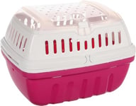 Flamingo Cage de Transport pour rongeurs Lizzie Rose S - 17x23x16cm - Fermoir à Clip - Couvercle Amovible