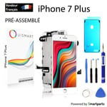 OuiSmart® BLOC LCD POUR IPHONE 7 PLUS BLANC TOUT ASSEMBLÉ VITRE TACTILE + ECRAN 