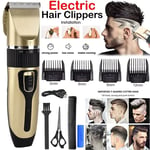 Professional Mens Hair Clippers Trimmer Cordless Body Shaver Electric