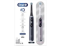 Oral-B | Electric Toothbrush | Io 9 Series Duo | Rechargeable | For Adults | Number Of Brush Heads Included 2 | Number Of Teeth Brushing Modes 7 | Black Onyx/Rose