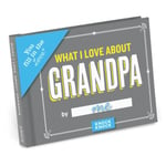 Knock Knock What I Love about Grandpa Book Fill in the Love FillintheBlank Book &amp; Gift Journal