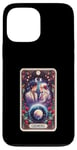 Coque pour iPhone 13 Pro Max Gemini Tarot Carte astrologique Zodiaque Astrologie Signe astrologique