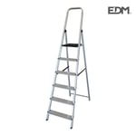 Escabeau domestique aluminium 6 marches edm