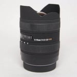 Sigma Used 8-16mm f/4.5-5.6 DC HSM Lens Canon EF