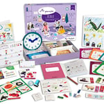 Amulette - Coffret Ma Première École - Jeu Éducatif 3 à 6 ans - 60+ Accessoires pour Jouer à la Maîtresse d’École Maternelle - Cadeau Enfant Fille Garçon Métier - Fabriqué en France - MATE