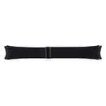 Samsung Watch 6 D-Buckle Hybrid Leather Band (Normal, M/L) Black