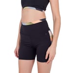 Hurley Short de vélo incliné 1,5 m Bermuda, Noir, XS Femme