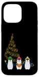 iPhone 14 Pro Max Musical Penguins Singing Carols Christmas Penguin Lover Case