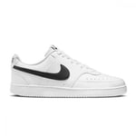 Nike Chaussures Court Vision Low Next Nature, Unisexe - 101 (Blanc/Noir)