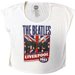 The Beatles Womens/Ladies Liverpool England 1962 Cotton T-Shirt - M