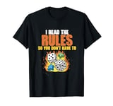 Tabletop Strategy Board Game Lovers Enthusiast Men Women T-Shirt