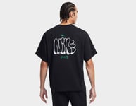 Nike Solo Swoosh Graffiti T-Shirt, Black