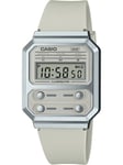 Unisex-kello Casio Retro Vintage, hopea/kerma TY30143