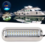 Blanc 39LEDs 5 Sous-marin Ponton Tableau Arrière Lumière IP68 étanche Bateau