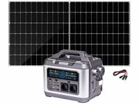 Kit panneau solaire 430 W avec batterie nomade HSG-1120 et câble