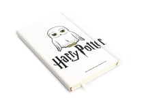 Hedwig Owl A5 Lined Hardcover Notebook Birthday gift Kids white Harry Potter