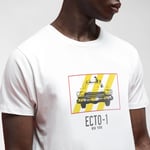 Ghostbusters Ecto-1 Men's T-Shirt - White - XXL - White