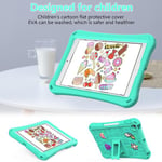 Mint Green Mint Green Eva Tablet Case Yhteensopiva Ipad 10.2 2019 / 2020 / 2021 Kanssa