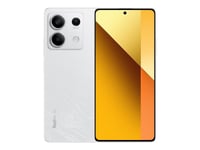 Xiaomi Redmi Note 13 5G - 5G Pekskärmsmobil - Dual-Sim - Ram 8 Gb / Internminne 256 Gb - Microsd Slot - Oled-Skärm - 6.67" - 2400 X 1080 Pixlar (120 Hz) - 3 St. Bakre Kameror 108 Mp, 8 Mp, 2 Mp - Front Camera 16 Mp - Arctic White