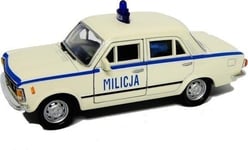 Welly Fiat 125P 1:39 Militia Vit Welly