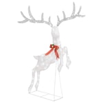 Glowing Flying Reindeer Christmas Indoor Outdoor Xmas Decoration Light Up LED UK