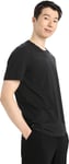 Icebreaker Central Classic SS Tee Men herr-T-shirt Black -001 S - Fri frakt