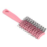 (pink)Antistatic Hairbrush Vent Massage Brush Styling And Blow Dryer Non-slip