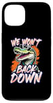 Coque pour iPhone 13 We Won't Back Down Vintage Swamp Gator