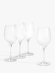 John Lewis Studio Red Wine Glass, Set of 4, 450ml, Clear