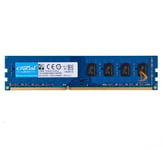 Crucial 4GB 2Rx8 PC3-12800U DDR3L 1600Mhz DIMM 240Pin Desktop Memory RAM Test 1.