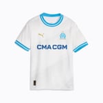 Maillot De Football Puma Om Home Jsy Rep Jr Blanc