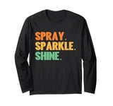 Spray Sparkle Shine Painter Long Sleeve T-Shirt