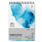 Winsor &amp; Newton Akvarellblock Spiral A4 300g