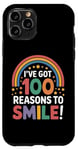 iPhone 11 Pro 100th Day of School I've Got 100 Reasons to Smile Case