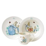 Enesco Beatrix Potter Set Vaisselle bébé 3 pièces Pierre Lapin