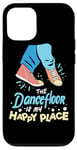 iPhone 12/12 Pro The Dance Floor Is My Happy Place Shoes Funny Dance Case