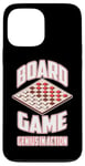 Coque pour iPhone 13 Pro Max Board Game, Genius in Action