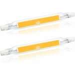 5W R7S 78MM Ampoule led de J78 cob filament, 500 lumens 360 degrés, ampoule halogène 30W 48W 50W équivalent, parfait pour maison, cuisine, pièce,