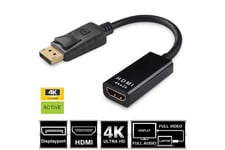 4K Display Port DP To HDMI Female Cable Converter Adapter DisplayPort for HD TV