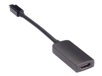 Black Box Video Adapter Dongle - Active Mini DisplayPort 1.2 to HDMI - Videokort - enkel länk - Mini DisplayPort hane till HDMI hona - 20.3 cm - aktiv
