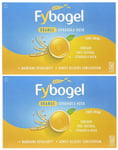 2 X Fybogel Orange Ispaghula Husk Natural Fibre Drink 30 Sachets